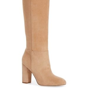 Sam Edelman caprice boots in camel suede 6.5